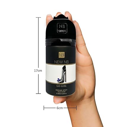 New NB GD Girl Pour Femme Perfume Spray || 250ml || Strong & Long Lasting Fragrance | Gift for Her
