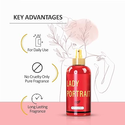 MPF Body Mist || 250ml || Strong & Long Lasting Fragrance | (Lady portrait)