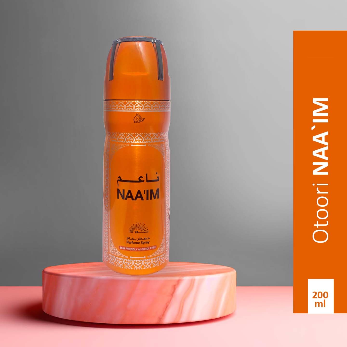 Otoori Naaim Perfumed body spray-Alcohol free deodorant 200 ml