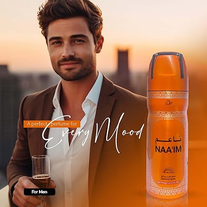 Otoori Naaim Perfumed body spray-Alcohol free deodorant 200 ml