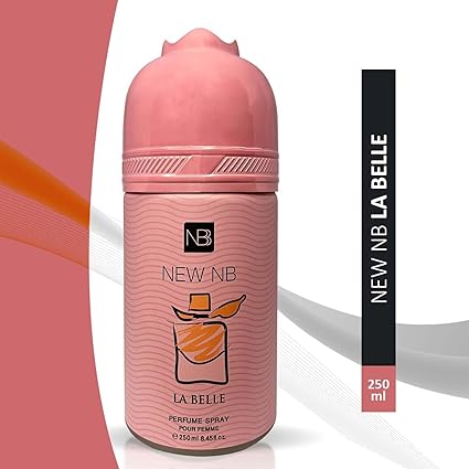 New NB LA Belle Pour Femme Perfume Spray || 250ml || Strong & Long Lasting Fragrance | Gift for Her