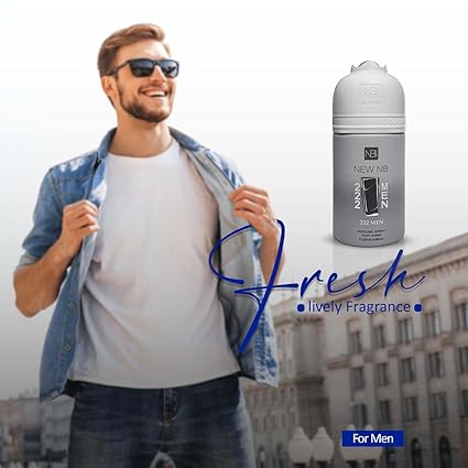 New NB Pour Homme 222 Men Deodorant || 250ml || Strong & Long Lasting Fragrance | Gift for Him