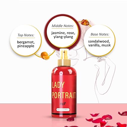 MPF Body Mist || 250ml || Strong & Long Lasting Fragrance | (Lady portrait)