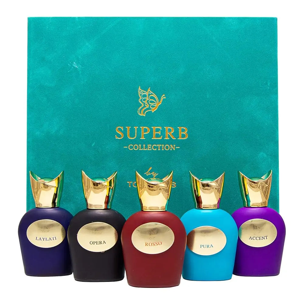 Superb Collection By Tom Louis Accent_ Pura_ Rosso_Laylati & Opera 5 In 1 5X 50Ml