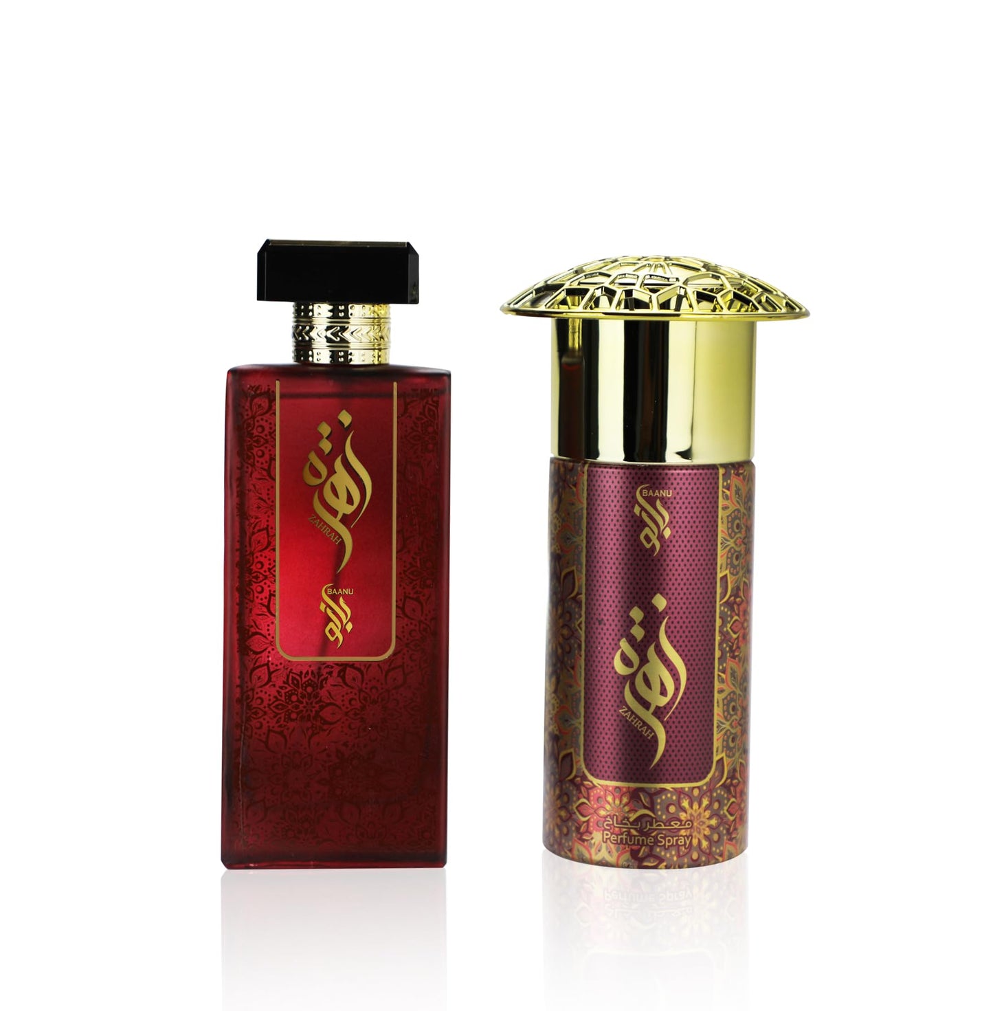 Baanu Zahrah Edp 100ML + Perfume Spray 150ML, Gift Set for Men and Women (Pack of 2)