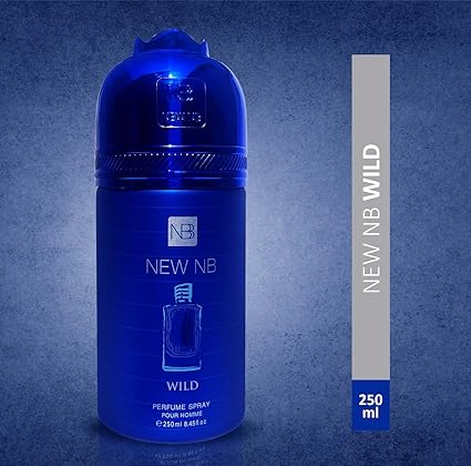 New NB Pour Homme Wild Men Deodorant || 250ml || Strong & Long Lasting Fragrance | Gift for Him