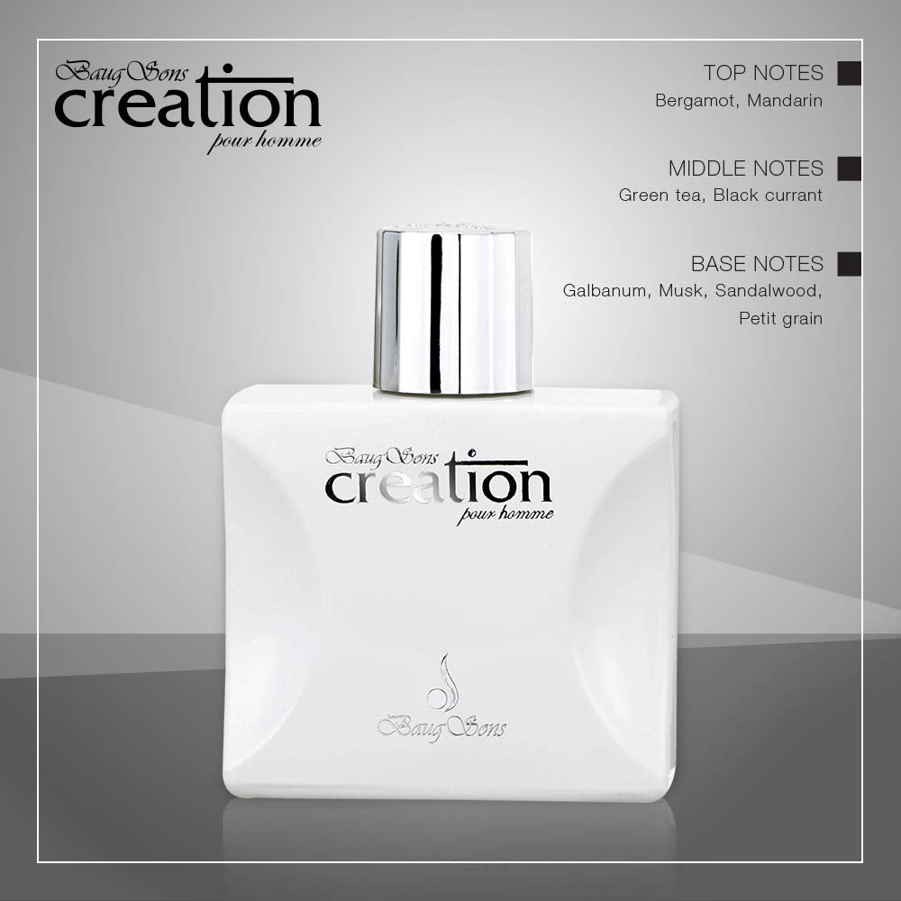 Pour Homme By Creation For Men - Eau De Parfum, 100 ml