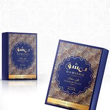 Damishq Bakhoor Sultan | Premium Arabic Bakhoor Incense | Ideal for Homes and Offices | longlasting Freshness and Aroma | 9 Piece Bakhoor | 40 GM