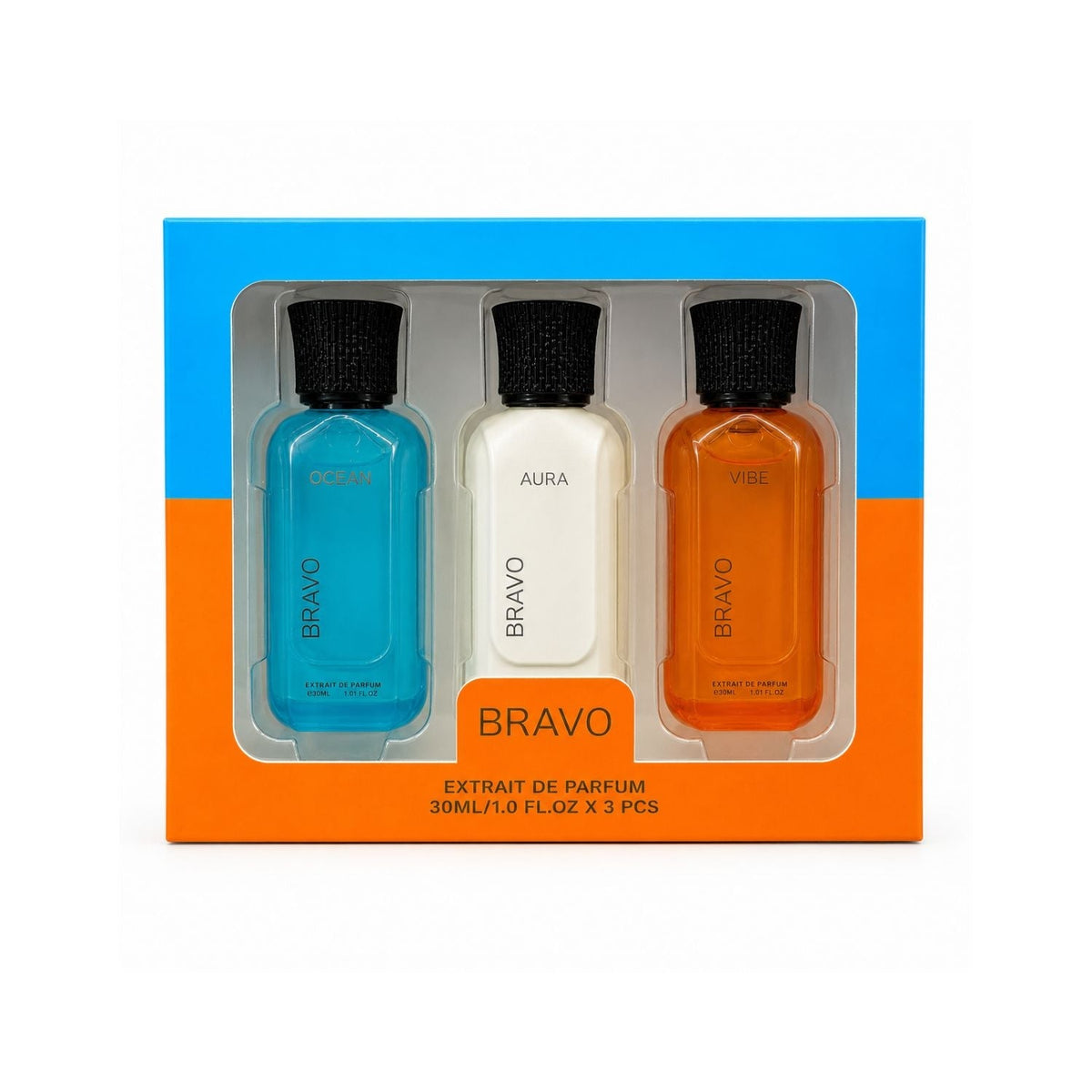 BRAVO GIFT SET - VIBE + AURA + OCEAN
