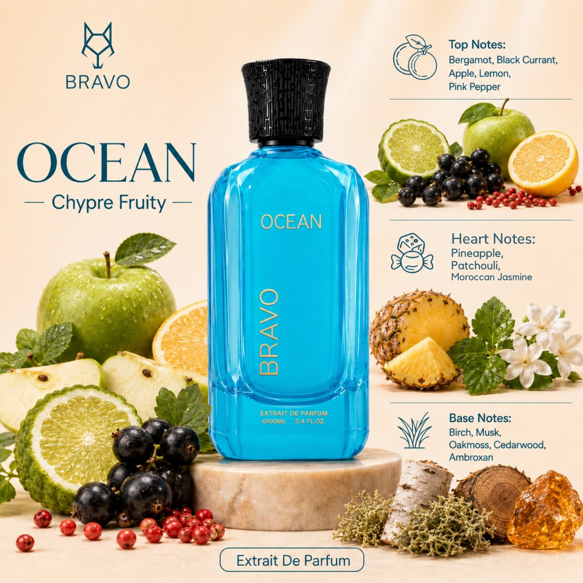 BRAVO - OCEAN 30ML EDP