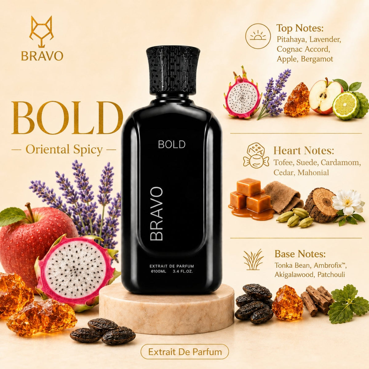 BRAVO - BOLD 100ML EDP