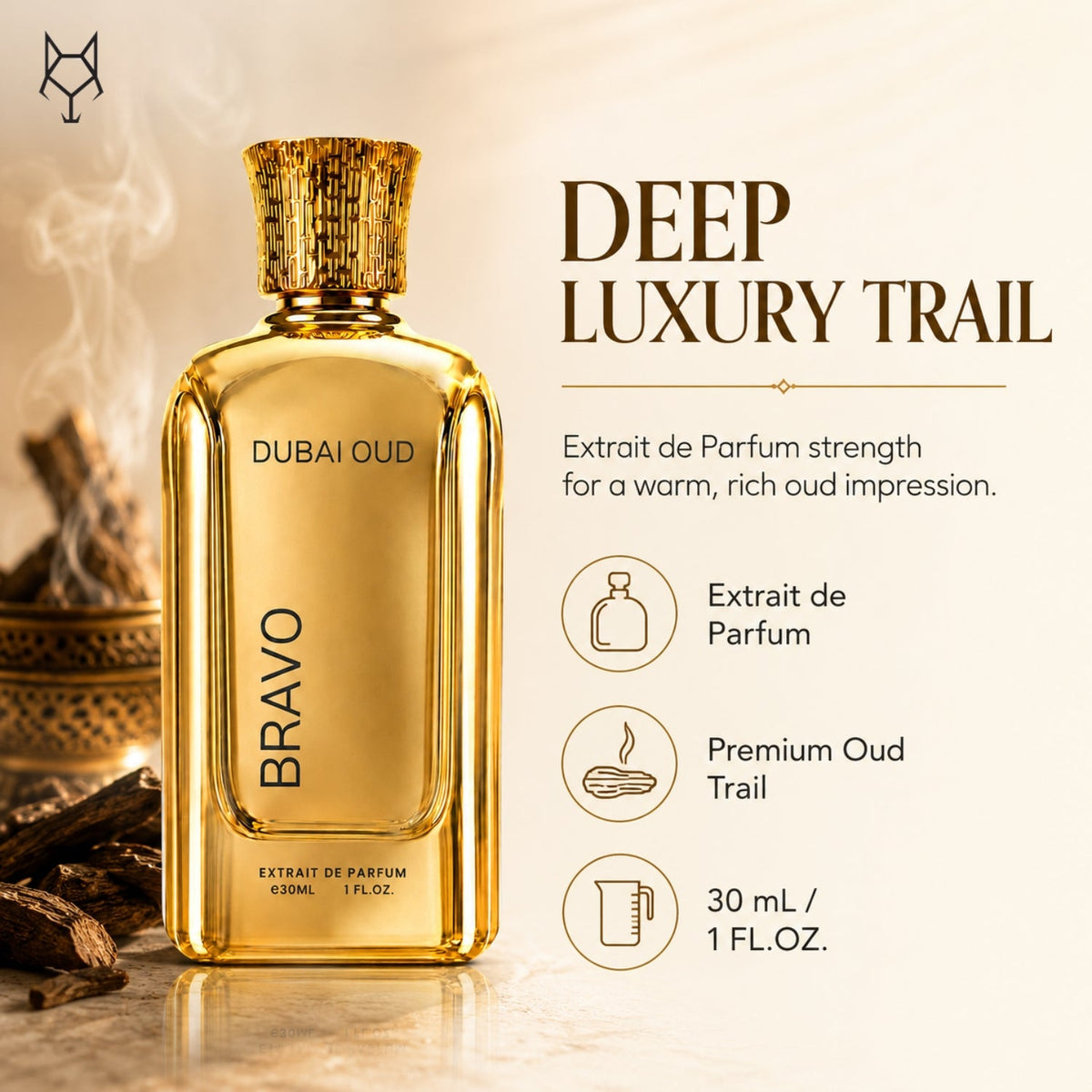 BRAVO - DUBAI OUD GOLD EDITION 100ML EDP