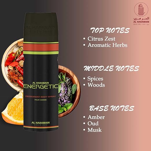 AL HARAMAIN - ENERGETIC DEO 200ML