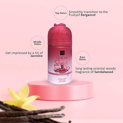 New NB Sensually Pour Femme Perfume Spray || 250ml || Strong & Long Lasting Fragrance | Gift for Her