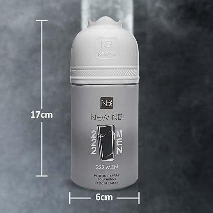 New NB Pour Homme 222 Men Deodorant || 250ml || Strong & Long Lasting Fragrance | Gift for Him