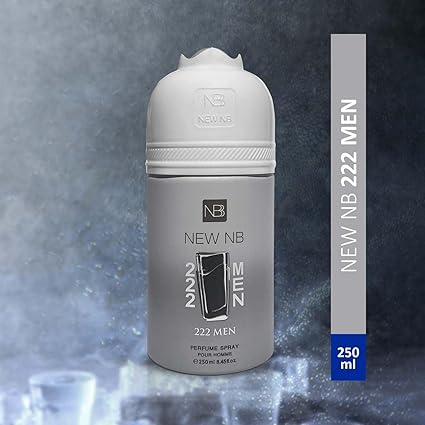 New NB Pour Homme 222 Men Deodorant || 250ml || Strong & Long Lasting Fragrance | Gift for Him