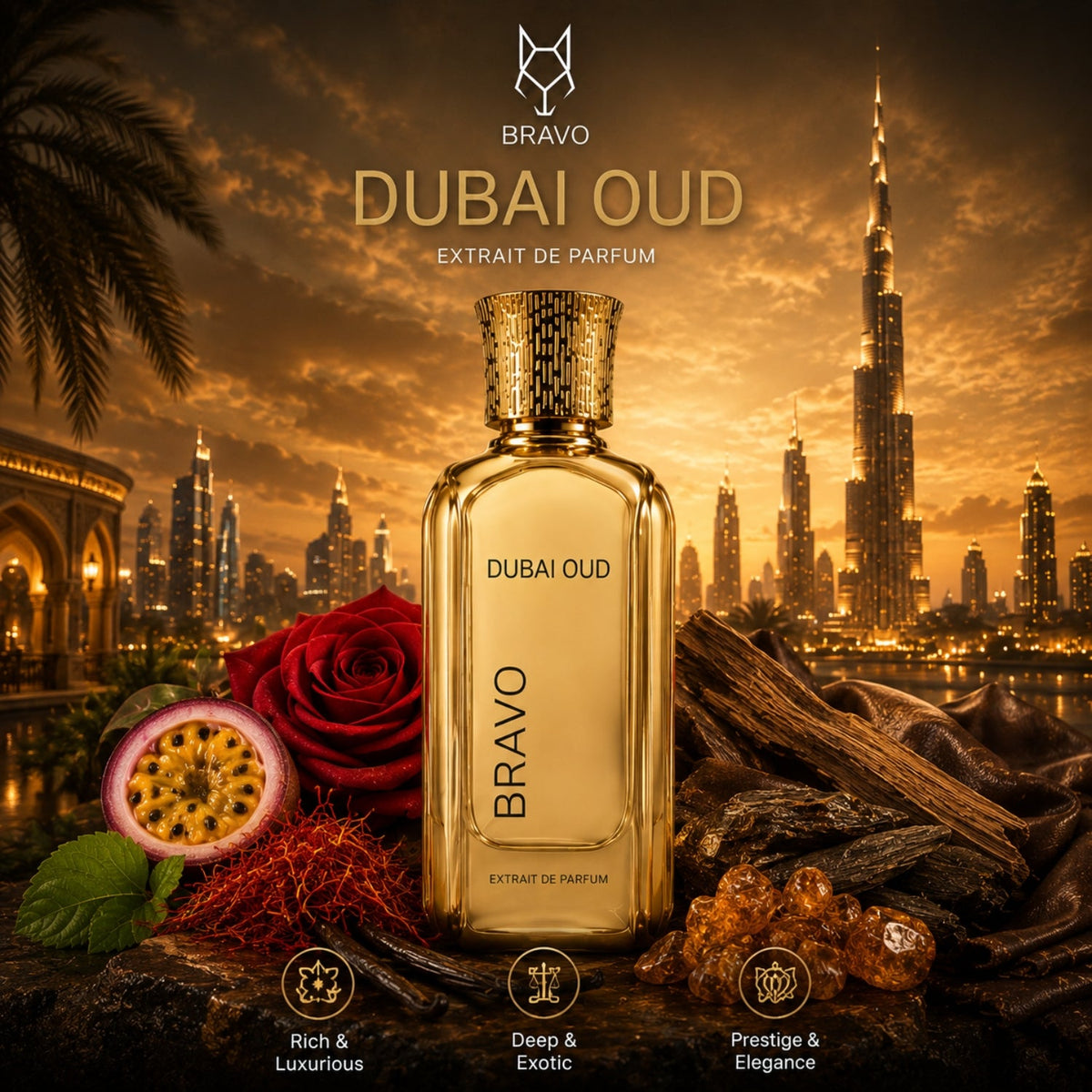 BRAVO - DUBAI OUD GOLD EDITION 100ML EDP