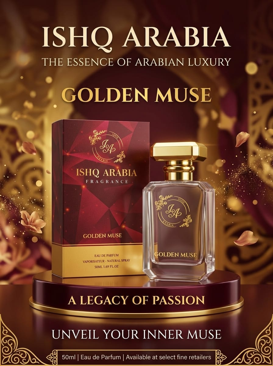ISHQ ARABIA - Golden Muse | EDP 50ML | Unisex
